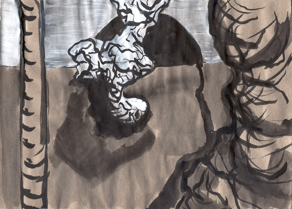 dreigende compositie