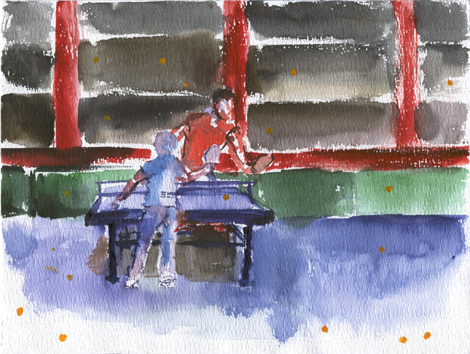 pingpong training