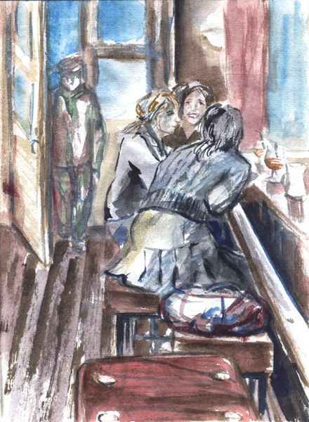 girls in pub