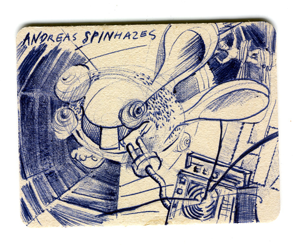 spinhazes listening to andré