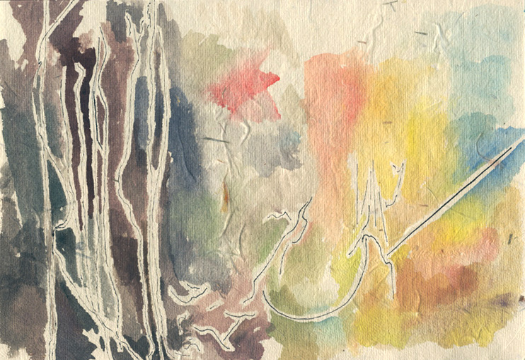 opkrabbelen van het verdriet / struggling up of sorrow