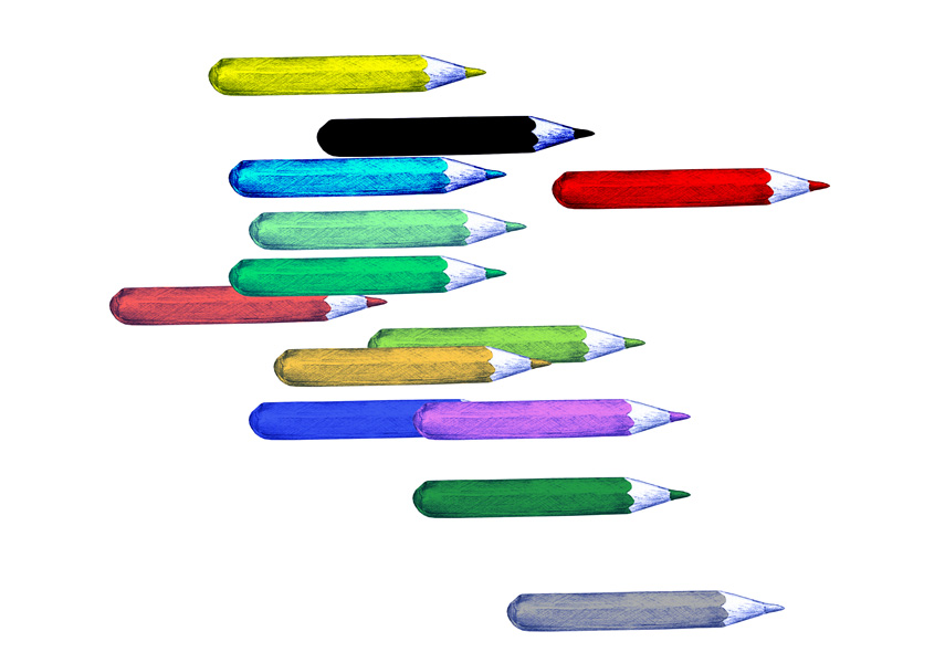pencils